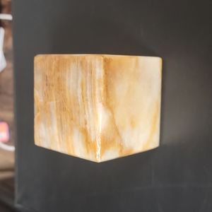 Cube square marble paperweight